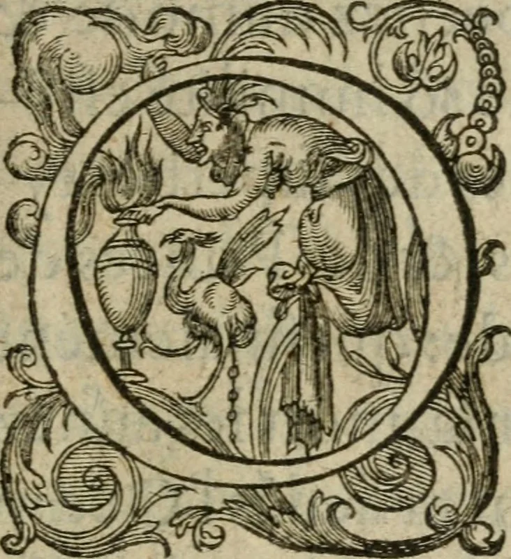An illustration from Tableaux sacrez des figures mystiques du tres-auguste sacrifice et sacrement de l'Eucharistie : dediez a la tres chrestienne royne de France et de Nauarre Marie de Medicis, 1601, leaf 494