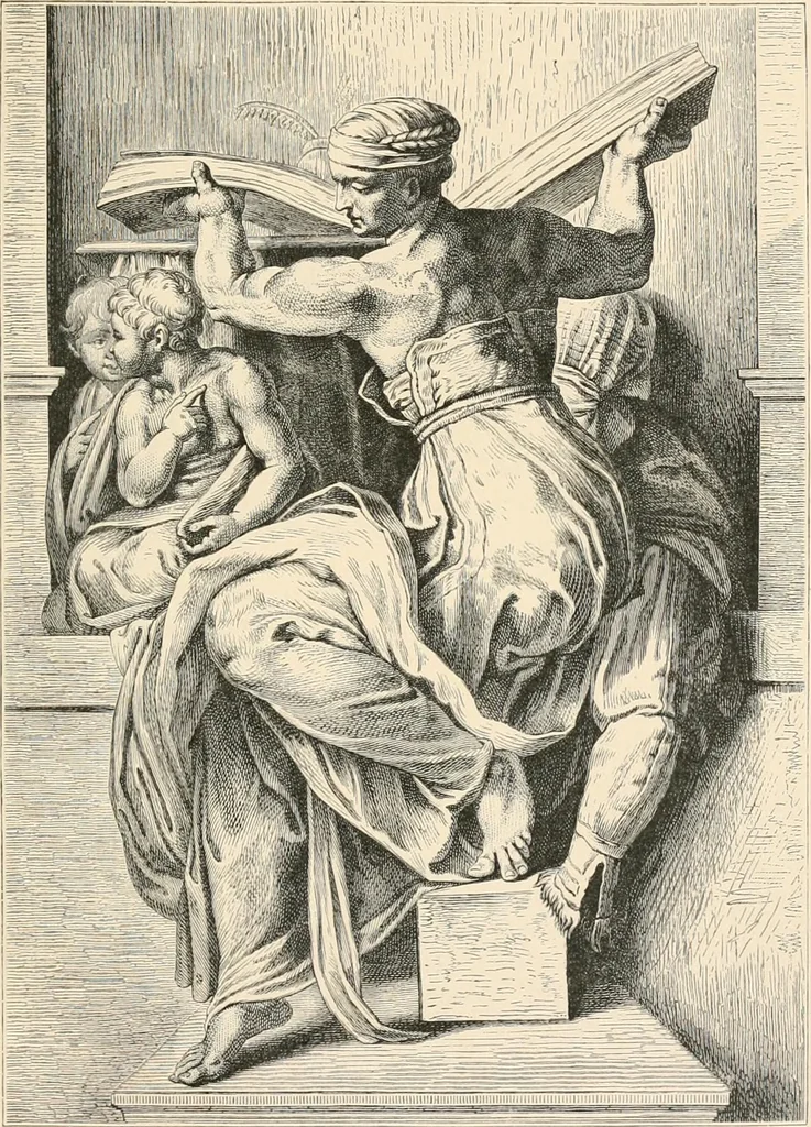 An illustration from The table book of art; a history of art in all countries and ages, 1880, leaf 10