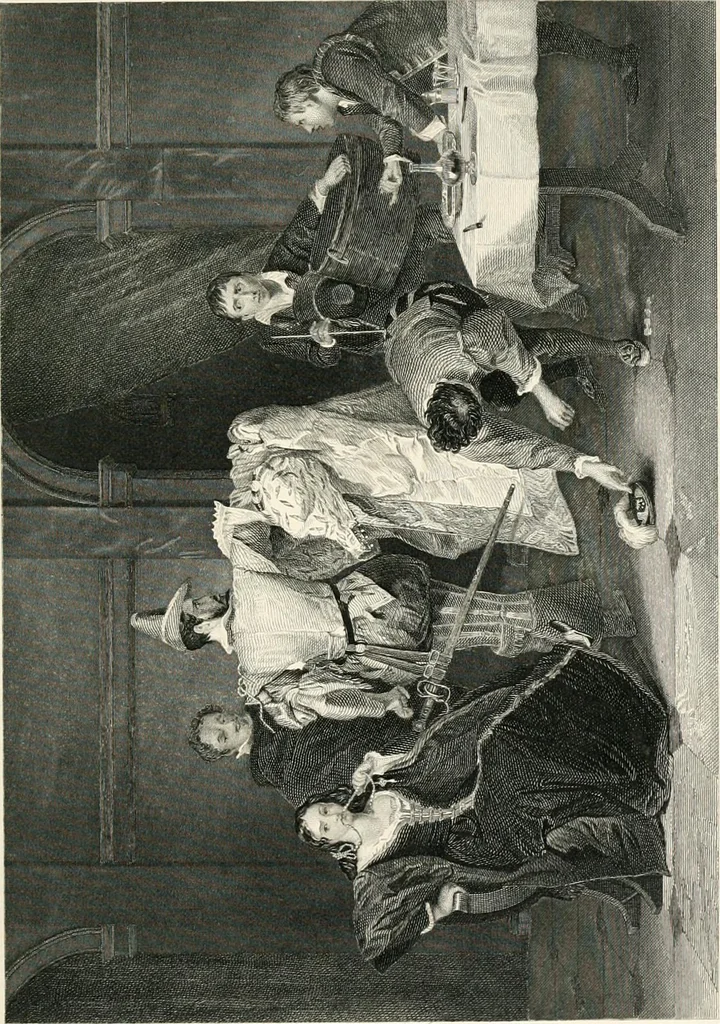 An illustration from The table book of art; a history of art in all countries and ages, 1880, leaf 104