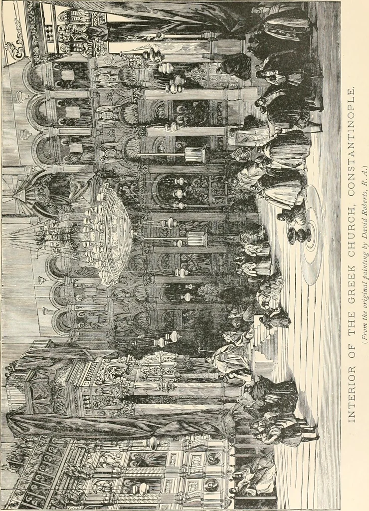 An illustration from The table book of art; a history of art in all countries and ages, 1880, leaf 158