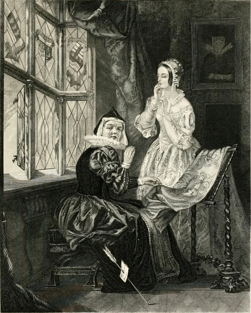 An illustration from The table book of art; a history of art in all countries and ages, 1880, leaf 200