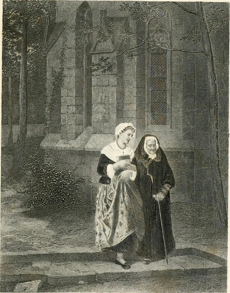 An illustration from The table book of art; a history of art in all countries and ages, 1880, leaf 332