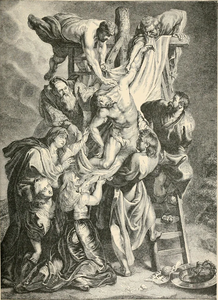An illustration from The table book of art; a history of art in all countries and ages, 1880, leaf 50