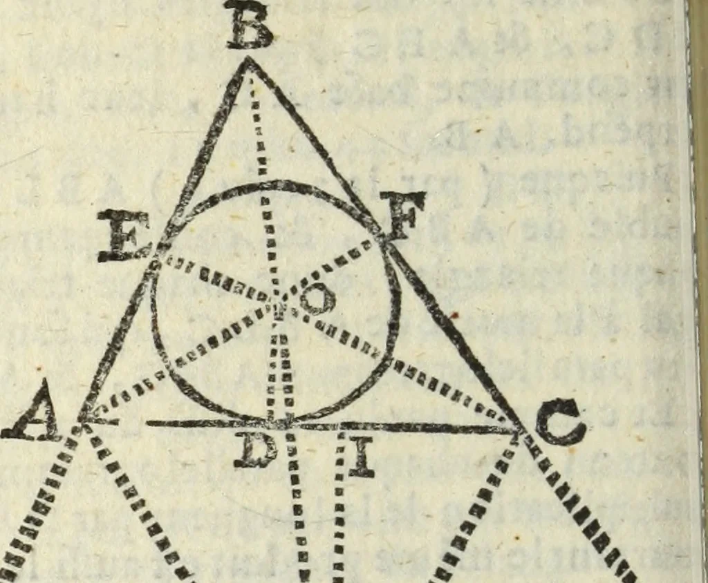 An illustration from Tables de Sinus Tangentes et Secantes, 1683, leaf 229