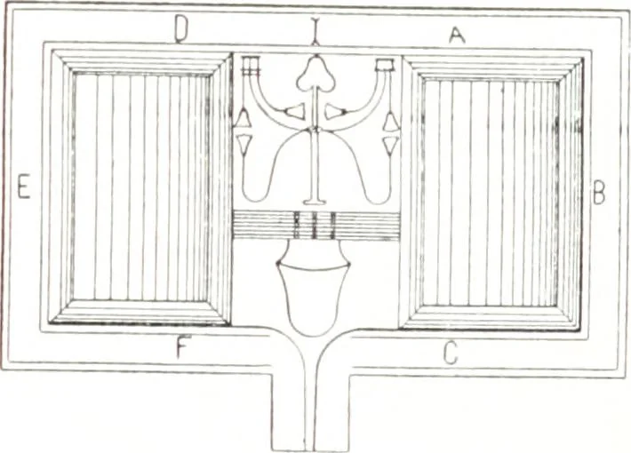 An illustration from Tables d'offrandes, 1906, leaf 14