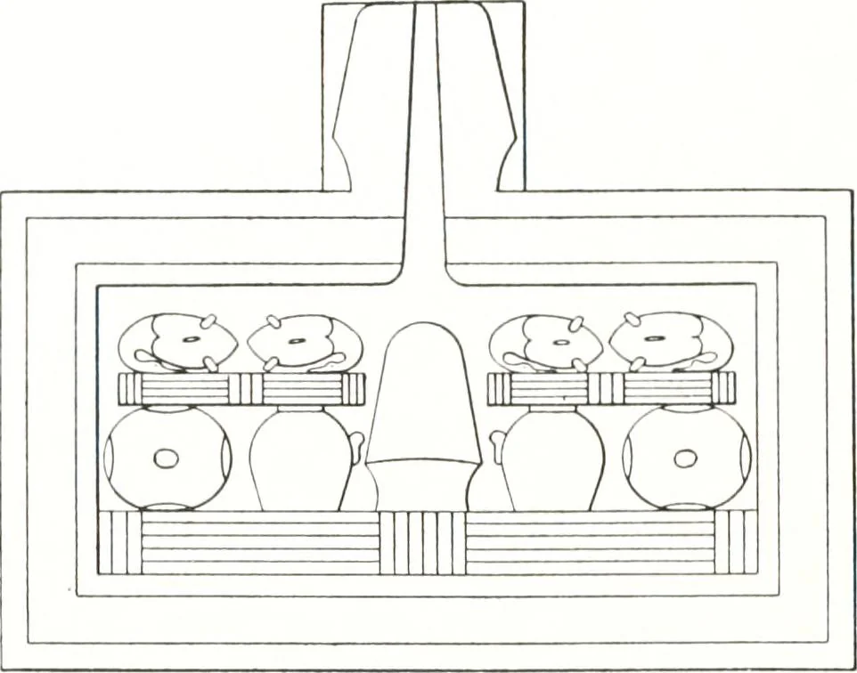 An illustration from Tables d'offrandes, 1906, leaf 149
