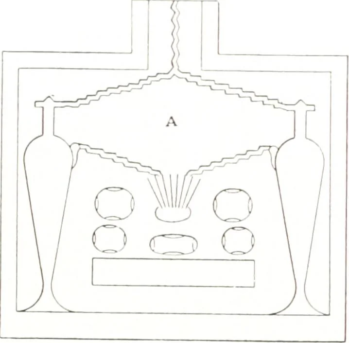 An illustration from Tables d'offrandes, 1906, leaf 154