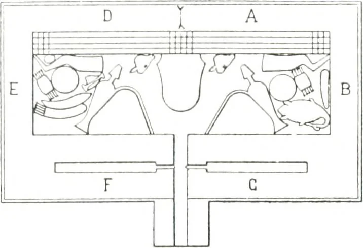 An illustration from Tables d'offrandes, 1906, leaf 49