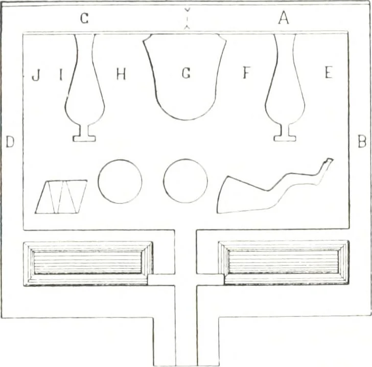 An illustration from Tables d'offrandes, 1906, leaf 67