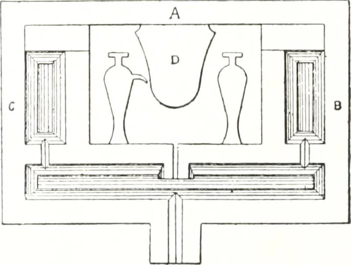 An illustration from Tables d'offrandes, 1906, leaf 71
