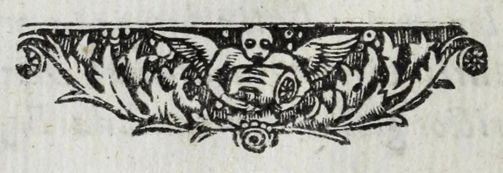An illustration from Tabula chronologica, sive, Ducum Lotharingiae, Brabantiae, Limburgi &c. et gubernatorum ac archistrategorum eorundem ducatuum & ditionum continua series .., 1669, leaf 192