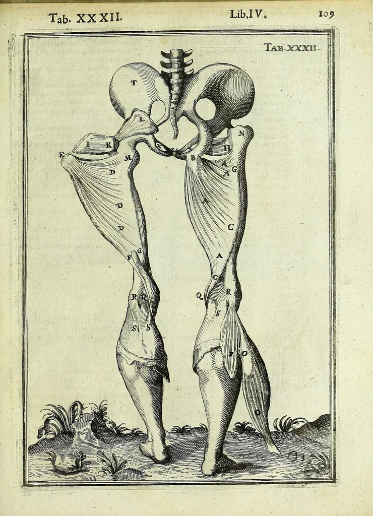 An illustration from Tabulae anatomicae LXXIIX, 1632, leaf 115