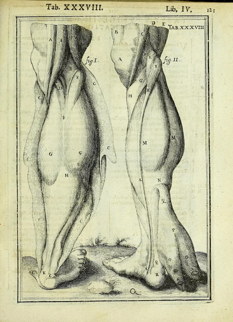 An illustration from Tabulae anatomicae LXXIIX, 1632, leaf 127