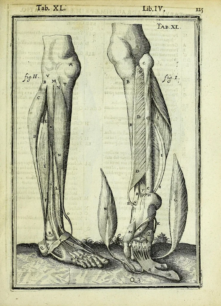An illustration from Tabulae anatomicae LXXIIX, 1632, leaf 131