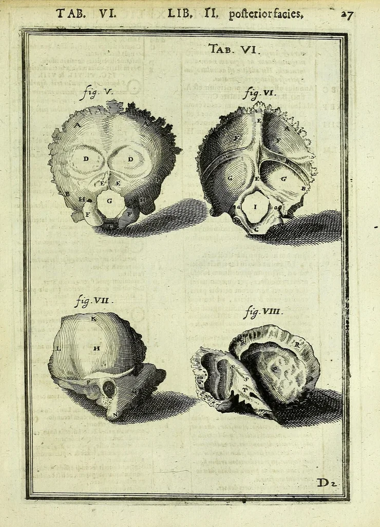 An illustration from Tabulae anatomicae LXXIIX, 1632, leaf 33