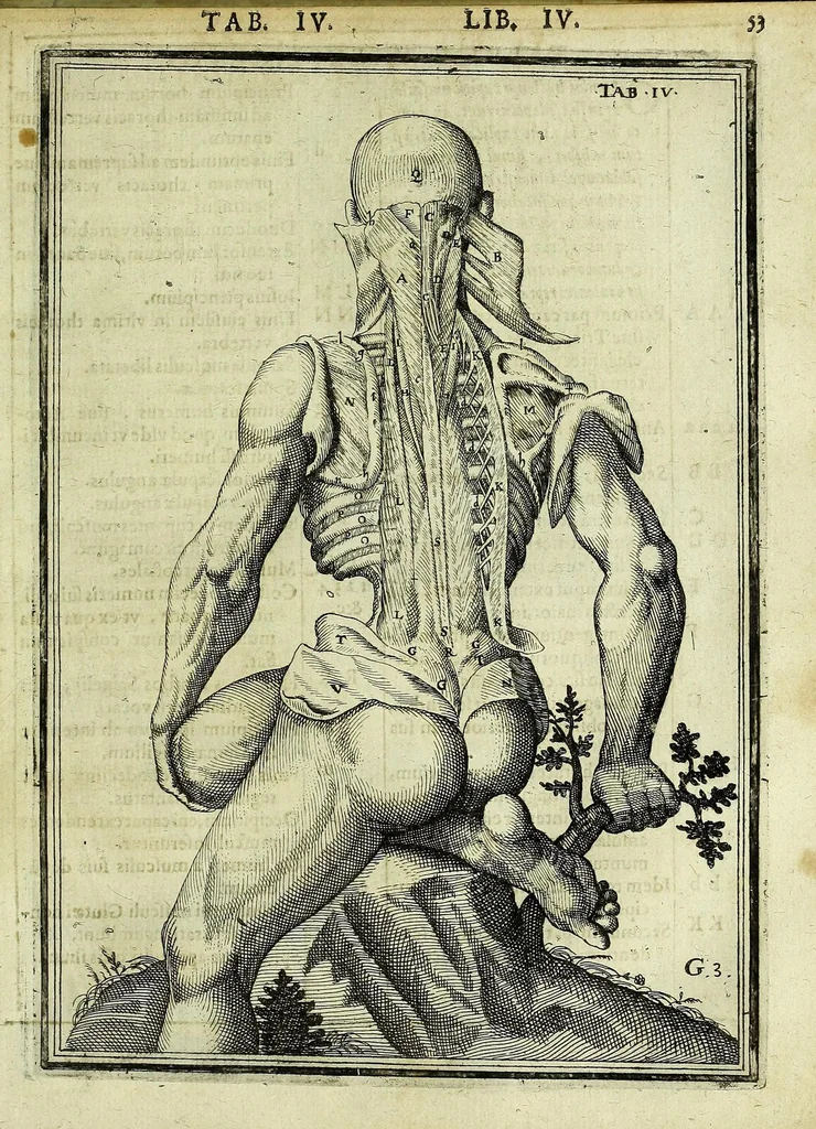 An illustration from Tabulae anatomicae LXXIIX, 1632, leaf 59