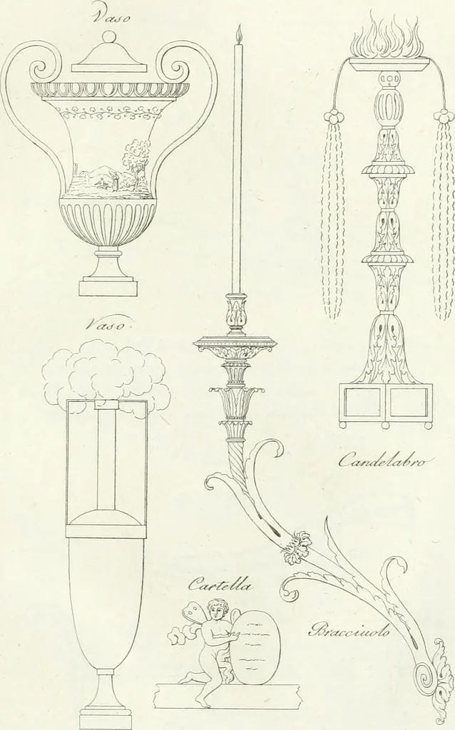 An illustration from Taccuino di disegni di ogni specie, 1811, leaf 24