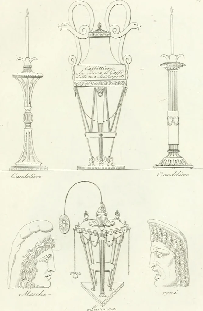 An illustration from Taccuino di disegni di ogni specie, 1811, leaf 60