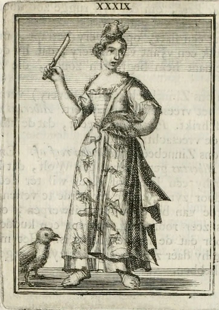 An illustration from Tafereel van overdeftige zinnebeelden : gemaelt naer de deuchden, ondeuchden, gemoetsdriften der menschen, straffen Godts, en zegeningen : eerst beschreven door Cesare Ripa, Pierius Valerianus, Orus Apollo, en anderen ..., 1722, leaf 229