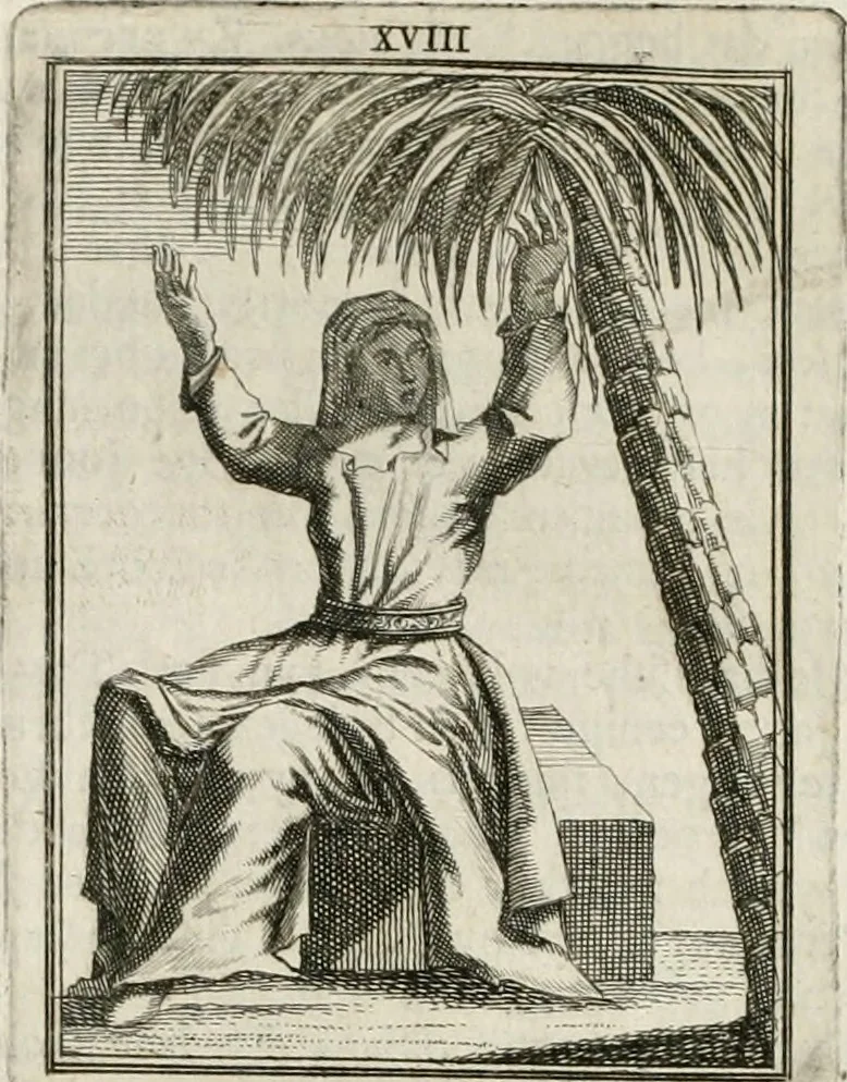 An illustration from Tafereel van overdeftige zinnebeelden : gemaelt naer de deuchden, ondeuchden, gemoetsdriften der menschen, straffen Godts, en zegeningen : eerst beschreven door Cesare Ripa, Pierius Valerianus, Orus Apollo, en anderen ..., 1722, leaf 99