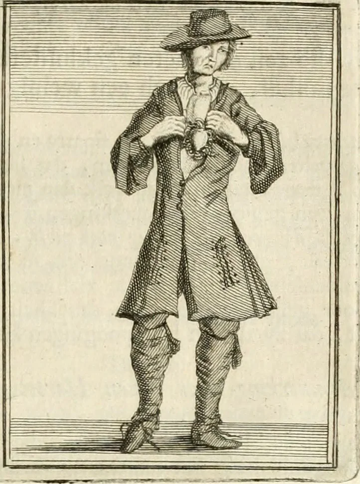 An illustration from Tafereel van overdeftige zinnebeelden : gemaelt naer de deuchden, ondeuchden, gemoetsdriften der menschen, straffen Godts, en zegeningen : eerst beschreven door Cesare Ripa, Pierius Valerianus, Orus Apollo, en anderen ..., 1722, leaf 270