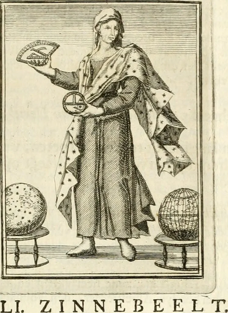 An illustration from Tafereel van overdeftige zinnebeelden : gemaelt naer de deuchden, ondeuchden, gemoetsdriften der menschen, straffen Godts, en zegeningen : eerst beschreven door Cesare Ripa, Pierius Valerianus, Orus Apollo, en anderen ..., 1722, leaf 322
