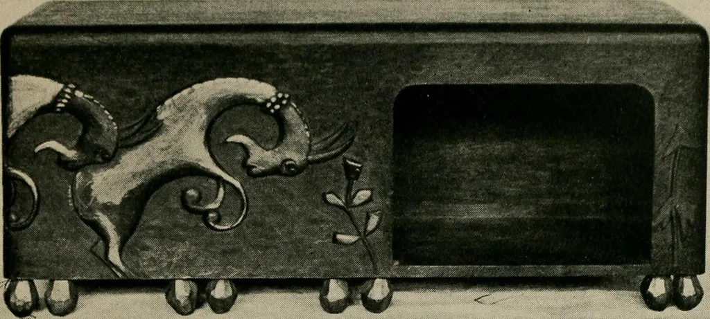 An illustration from Talachkino. L'art décoratif des ateliers de la Princesse Ténichef, 1906, leaf 100