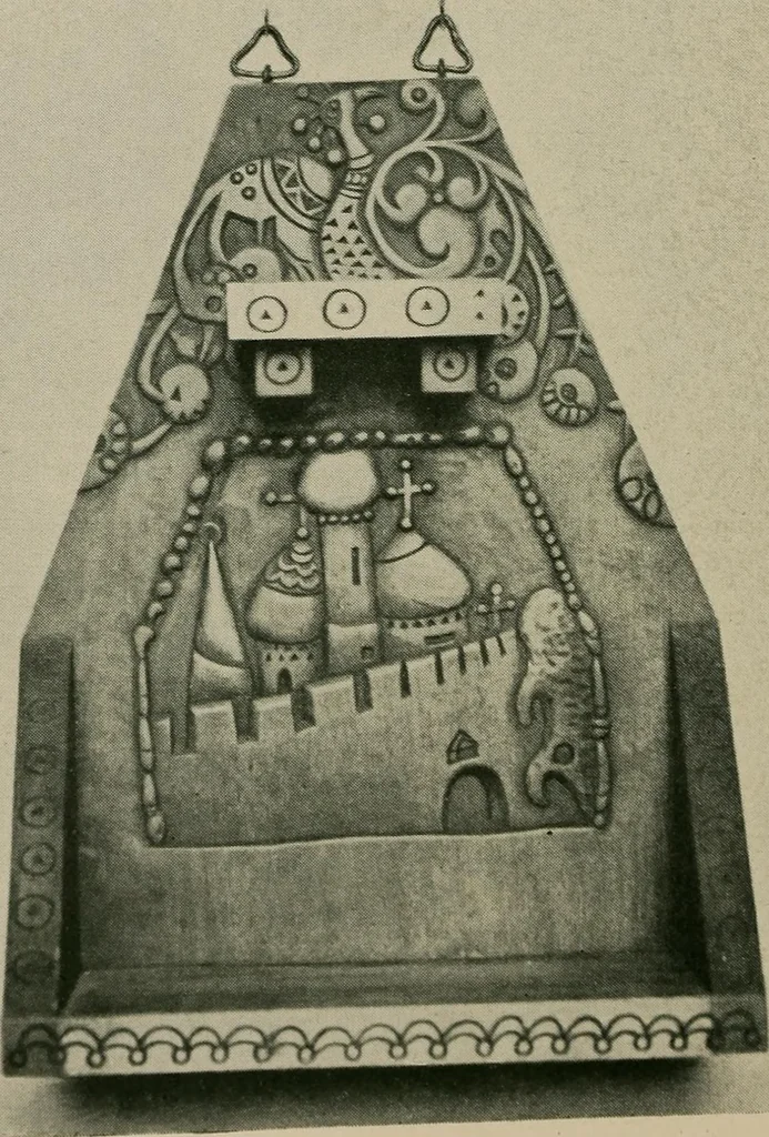 An illustration from Talachkino. L'art décoratif des ateliers de la Princesse Ténichef, 1906, leaf 101