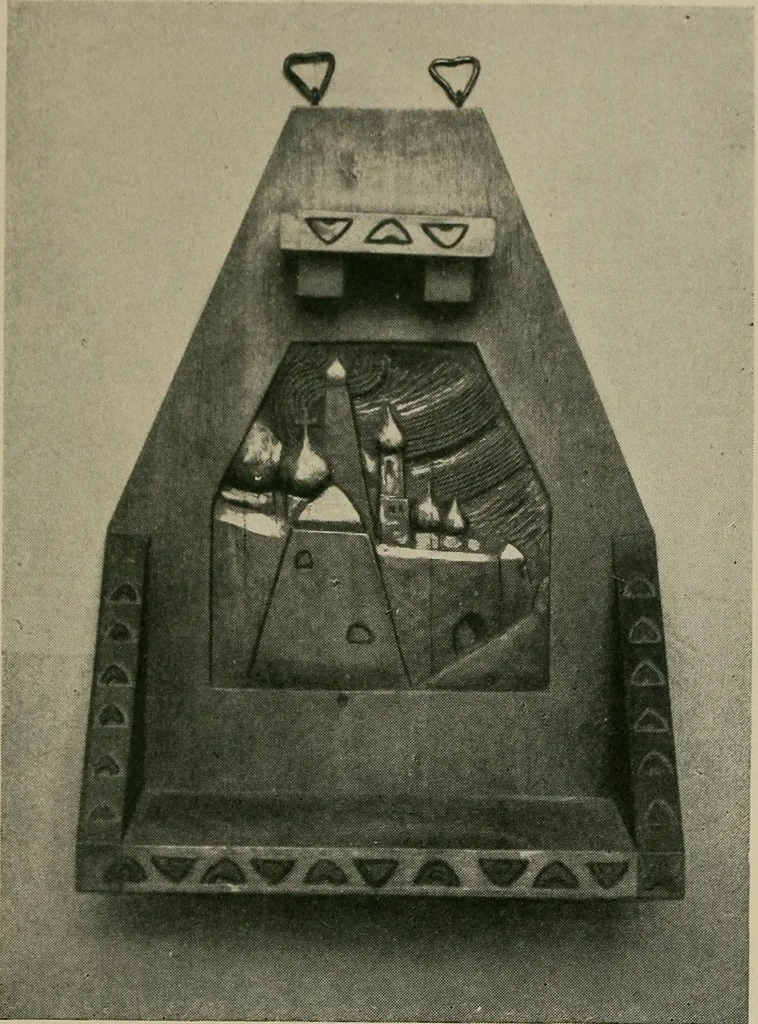 An illustration from Talachkino. L'art décoratif des ateliers de la Princesse Ténichef, 1906, leaf 102