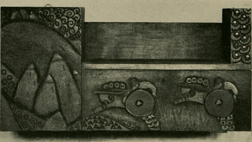 An illustration from Talachkino. L'art décoratif des ateliers de la Princesse Ténichef, 1906, leaf 105