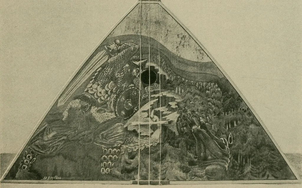 An illustration from Talachkino. L'art décoratif des ateliers de la Princesse Ténichef, 1906, leaf 114