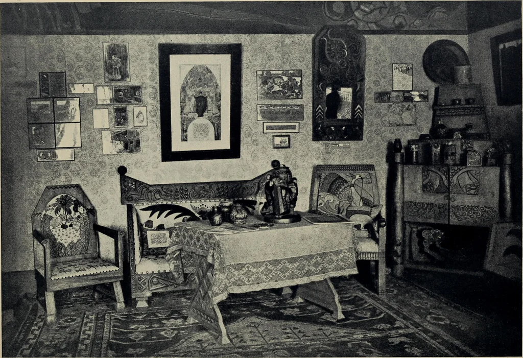 An illustration from Talachkino. L'art décoratif des ateliers de la Princesse Ténichef, 1906, leaf 135