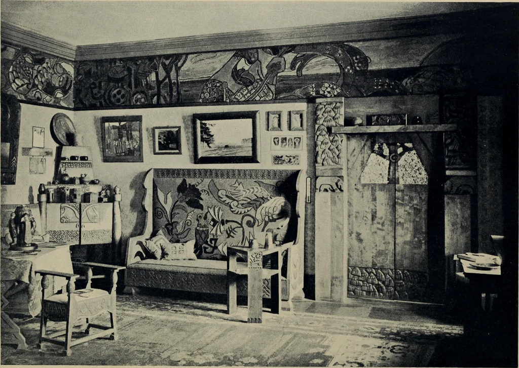 An illustration from Talachkino. L'art décoratif des ateliers de la Princesse Ténichef, 1906, leaf 143