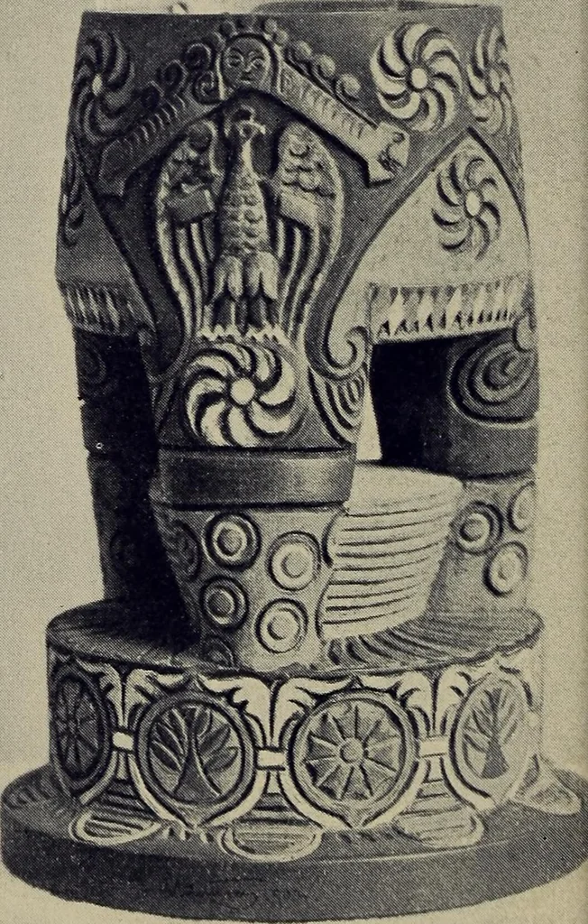 An illustration from Talachkino. L'art décoratif des ateliers de la Princesse Ténichef, 1906, leaf 153