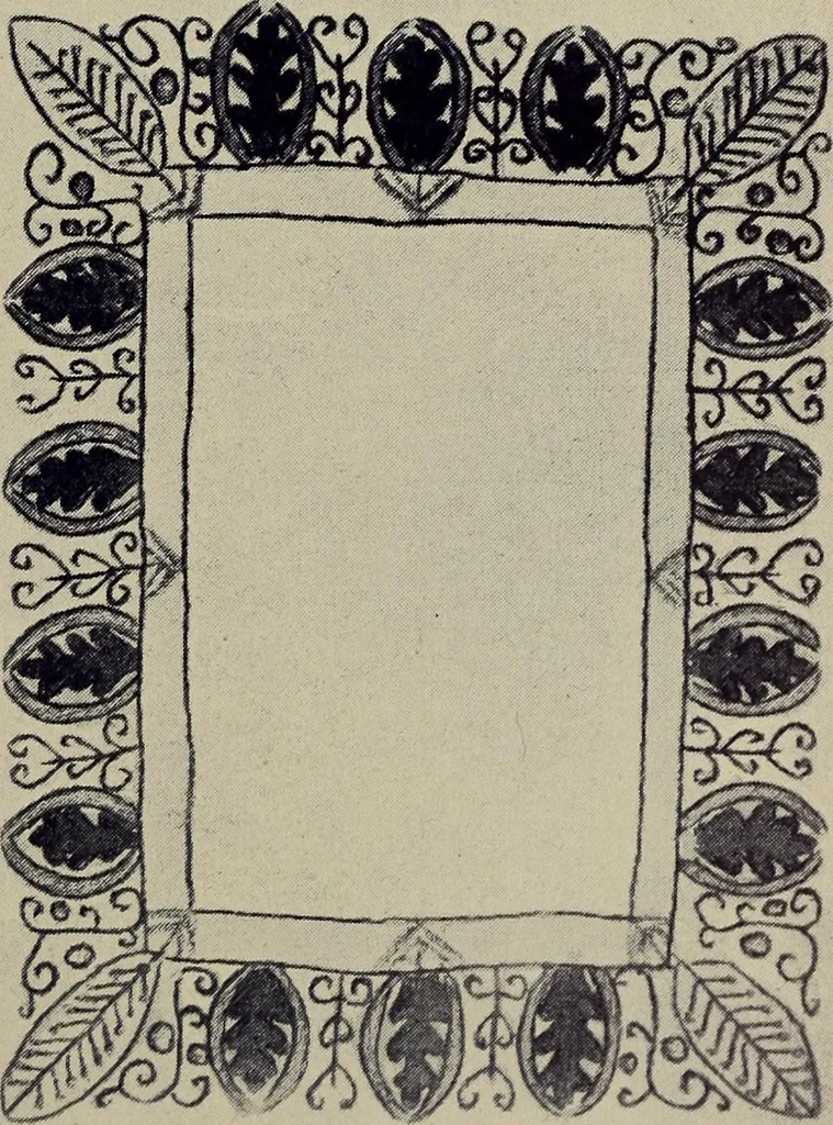 An illustration from Talachkino. L'art décoratif des ateliers de la Princesse Ténichef, 1906, leaf 158