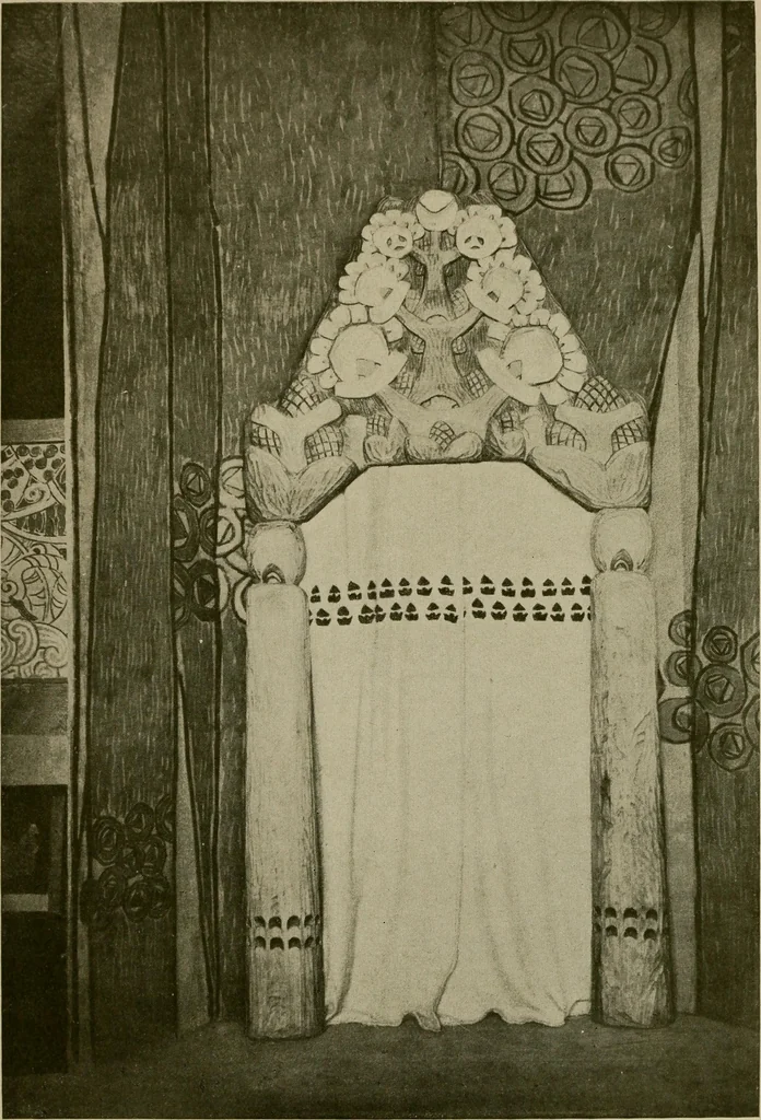 An illustration from Talachkino. L'art décoratif des ateliers de la Princesse Ténichef, 1906, leaf 196