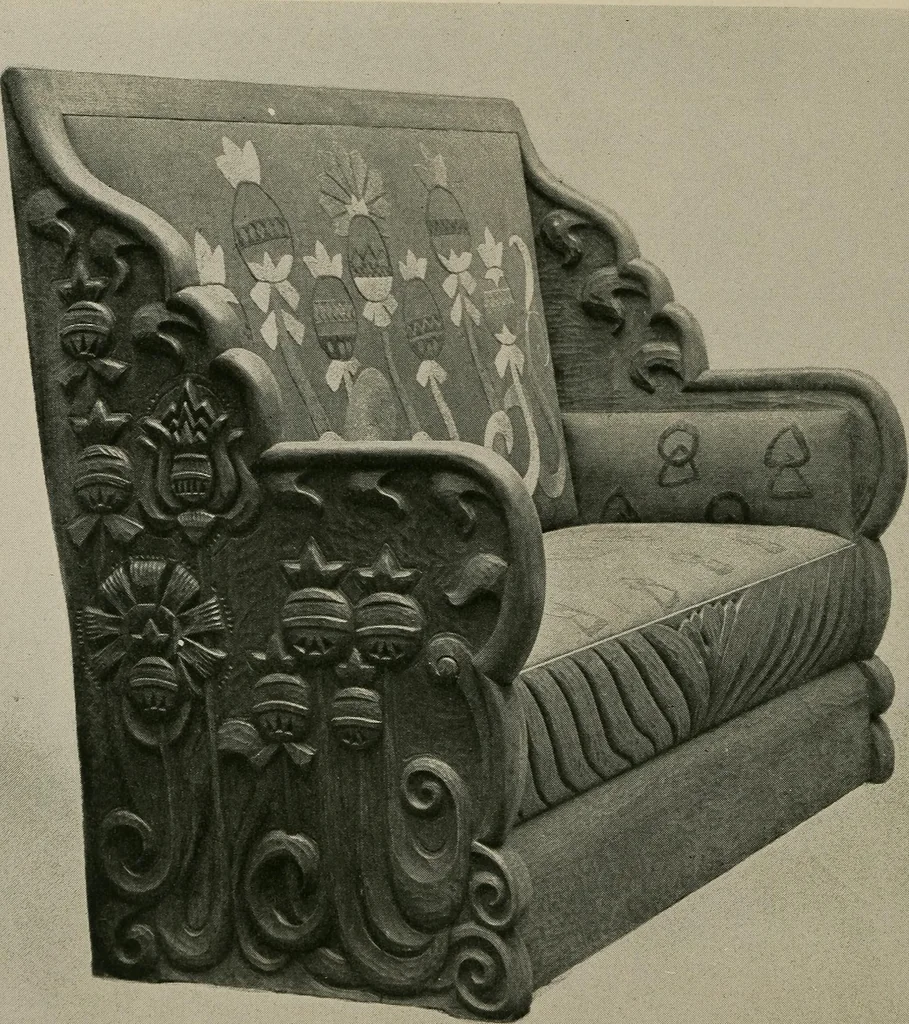 An illustration from Talachkino. L'art décoratif des ateliers de la Princesse Ténichef, 1906, leaf 227