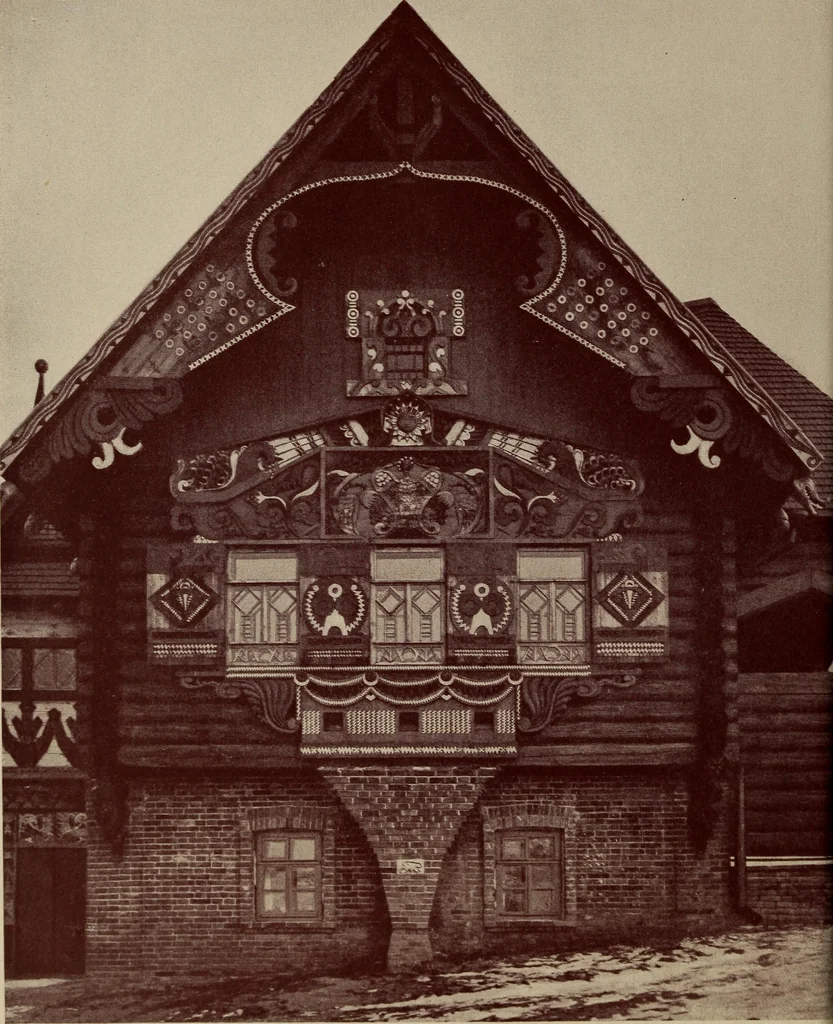 An illustration from Talachkino. L'art décoratif des ateliers de la Princesse Ténichef, 1906, leaf 33