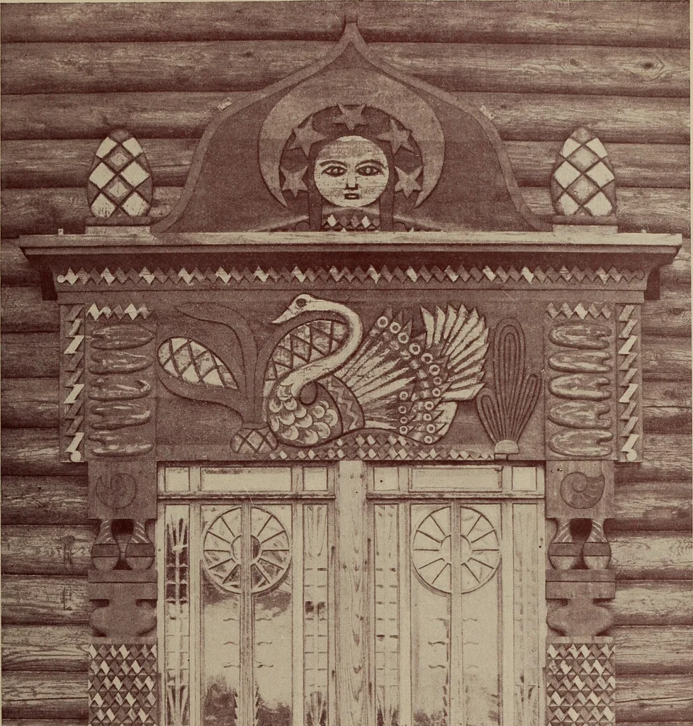 An illustration from Talachkino. L'art décoratif des ateliers de la Princesse Ténichef, 1906, leaf 34