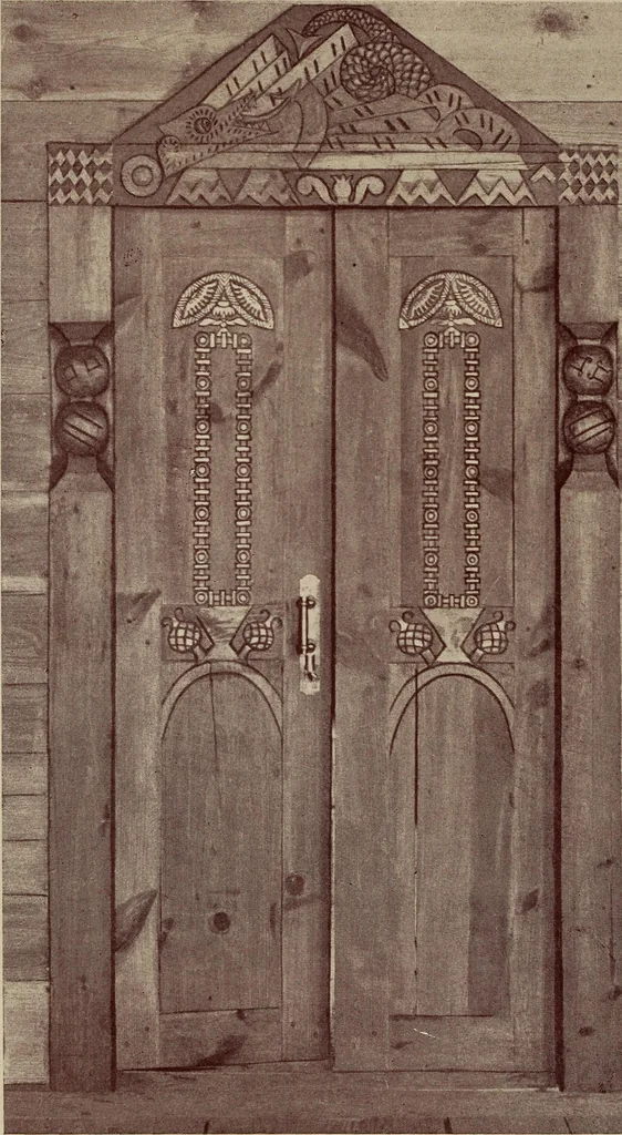 An illustration from Talachkino. L'art décoratif des ateliers de la Princesse Ténichef, 1906, leaf 37