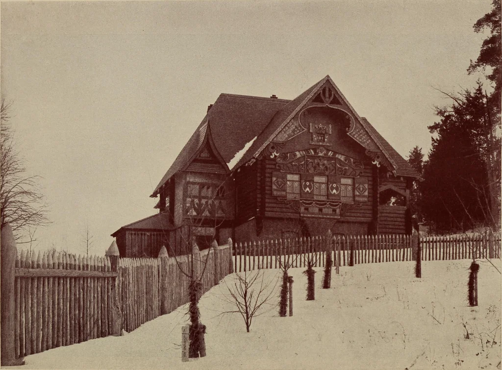An illustration from Talachkino. L'art décoratif des ateliers de la Princesse Ténichef, 1906, leaf 43