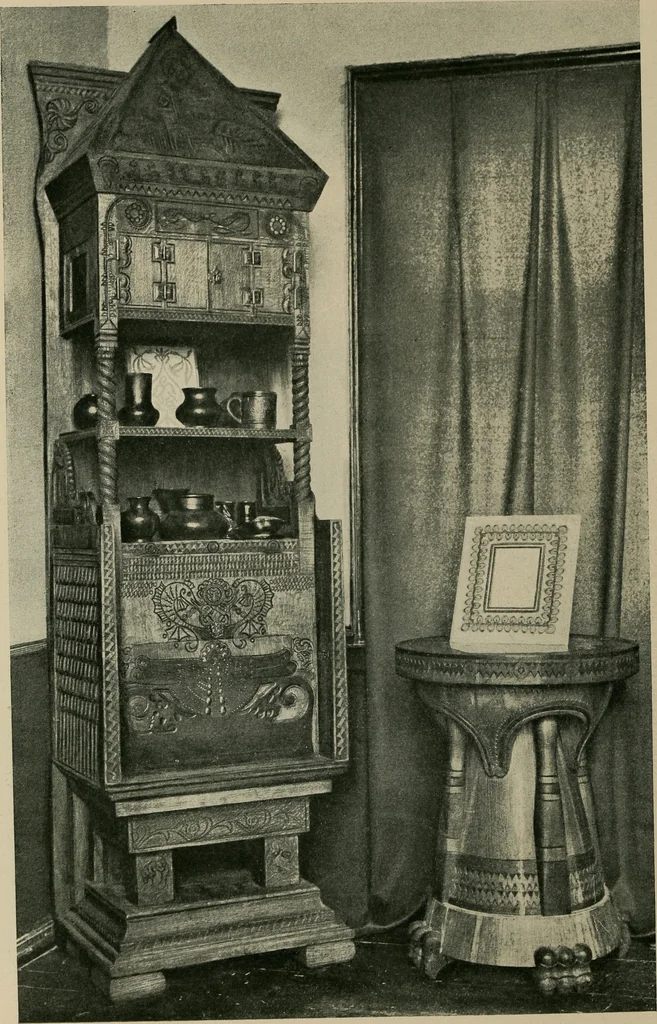 An illustration from Talachkino. L'art décoratif des ateliers de la Princesse Ténichef, 1906, leaf 69
