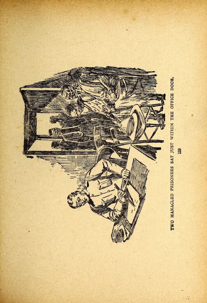 An illustration from Tales of the African wild, 1914, leaf 145