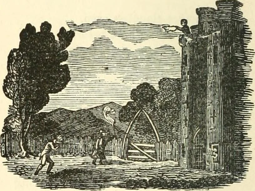 An illustration from Tales, poems and Masonic papers, 1877, leaf 53