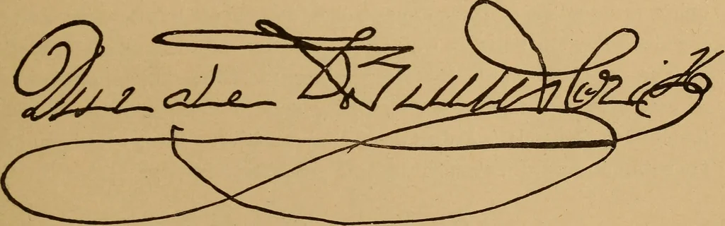 An illustration from Talks on graphology, the art of knowing character through handwriting, 1892, leaf 76