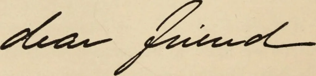 An illustration from Talks on graphology, the art of knowing character through handwriting, 1892, leaf 11