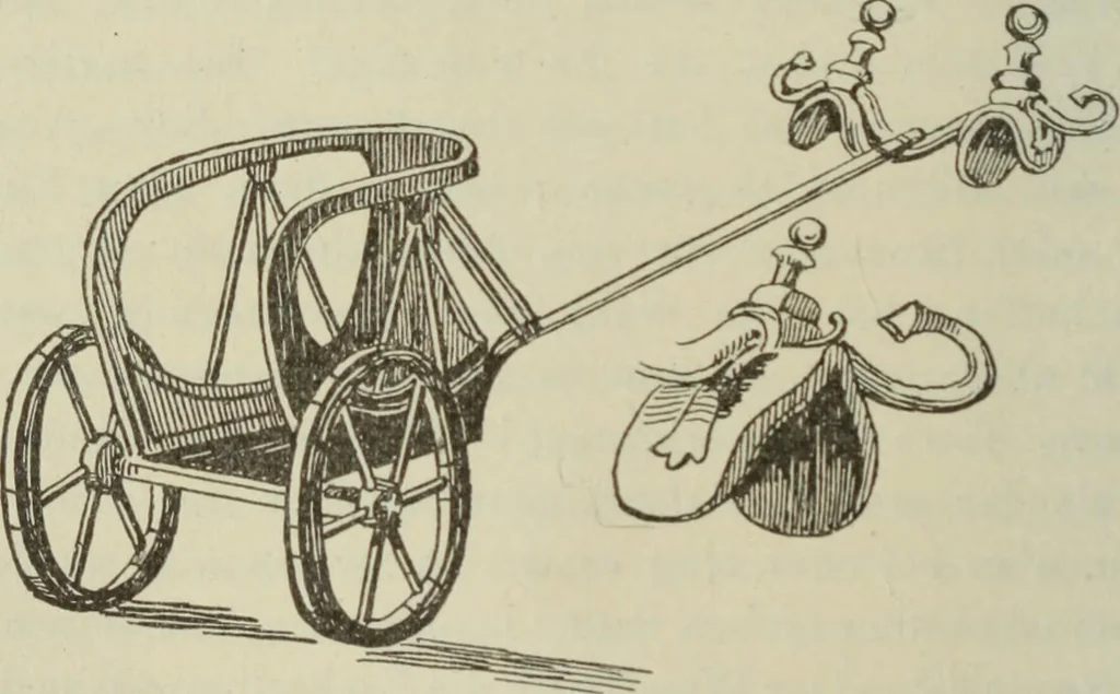 An illustration from Talmudische Archäologie, 1910, leaf 349