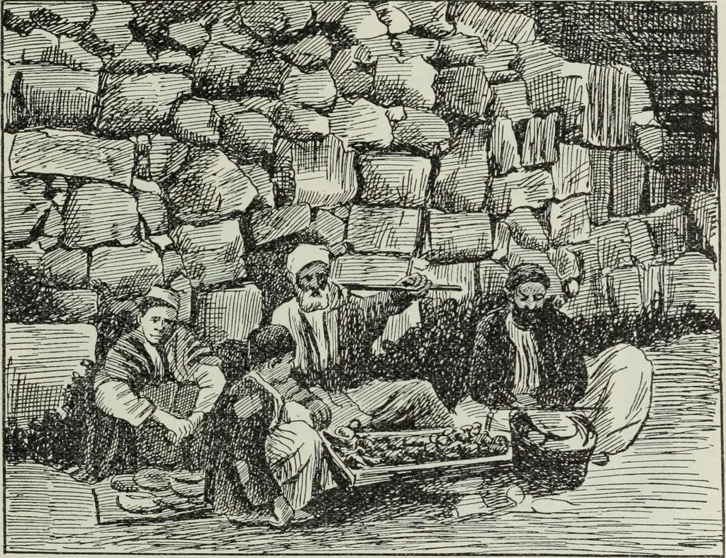 An illustration from Talmudische Archäologie, 1910, leaf 372