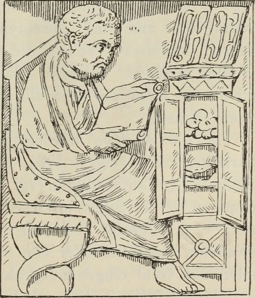 An illustration from Talmudische Archäologie, 1910, leaf 206
