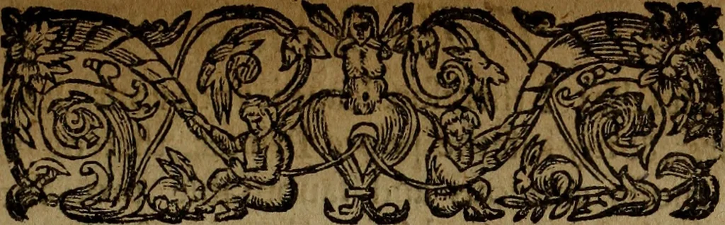 An illustration from Tamburlaine the Greate. : VVho, from the state of a shepheard in Scythia, by his rare and wonderfull conquests, became a most puissant and mighty monarque, 1605, leaf 6